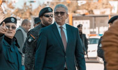 استهداف موكب وزير داخلية الوفاق الليبي (صورة)
