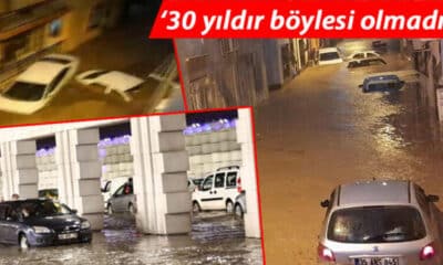 شاهد كيف أثرت الأمطار الغزيرة على الحياة في إزمير