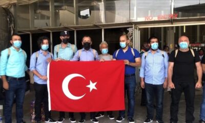 البحارة الأتراك المطلق سراحهم بنيجيريا يصلون إسطنبول الأحد