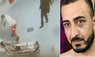 شاهد : كاميرا مراقبة توثق اعتداء مسعف ألماني على لاجئ سوري