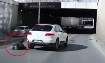 بالفيديو: اصابة شابة تركية بنوبة صرع أثناء قيادة الدراجة النارية