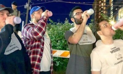 مطعم في دبي يقدم القهوة والمشروب في زجاجات حليب الأطفال (صور)