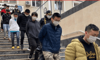 شرطة إسطنبول تلقي القبض على عصابة احتيال وابتزاز يديرها صينيون