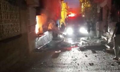 اصابات بحريق منزل اثر تسرب غاز في غازي عنتاب