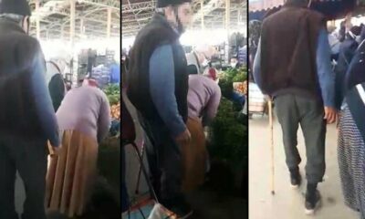 القبض على مسن تركي تحرش بكل من صادفه داخل سوق شعبي (فيديو)