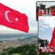بمشاركة أردوغان.. رفع أعلى علم تركي في إسطنبول (فيديو)