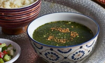 طريقة عمل الملوخية الفلسطينية بالدجاج