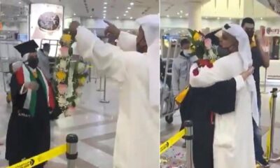 بالفيديو.. أب كويتي يحتفل بتخرج ابنته بطريقة استثنائية