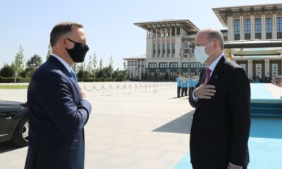 أردوغان يستقبل نظيره البولندي بمراسم رسمية في أنقرة