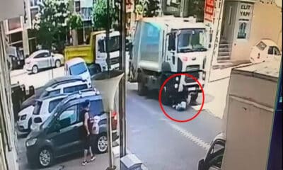 شاحنة قمامة تدهس أم وطفلها في إسطنبول.. صور