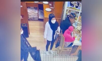 3 سيدات يسرقن حقيبة سائحة أجنبية في تقسيم وسط اسطنبول