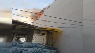 اندلاع حريق في منزل أقام أصحابه حفل شواء في إسطنبول (فيديو)