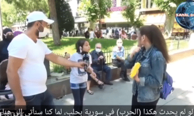 طفلة سورية “تلجم” امرأة تركية حاولت تلفيق الأكاذيب عن السوريين (فيديو)