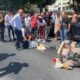 حادث أليم.. اصطدام حافلة بأحد المواطنين من ذوي الإحتياجات الخاصة في مدينة اسطنبول (فيديو)