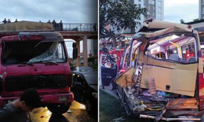 حادث مروع لحافلة صغيرة "دولمش" باسطنبول وعدد كبير من الإصابات