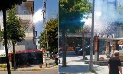 انفجارات عنيفة في أعمدة التيار الكهربائي في إسطنبول