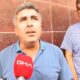 شاهد : مريض نفسي يشعل النار في بناء سكني في إسطنبول