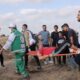 إصابة أكثر من 20 فلسطيني خلال تفريق الجيش الإسرائيلي مسيرة سلمية شرق غزة