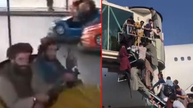 الفوضى في زاوية، والمرح في الزاوية الأخرى! مقاتلو طالبان يلعبون لعبة تصادم السيارات.. فيديو