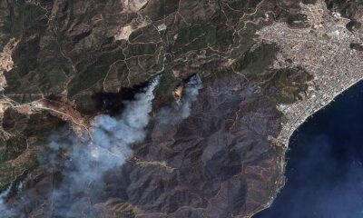 صور دقيقة.. قمران صناعيان تركيان يرصدان حرائق الغابات