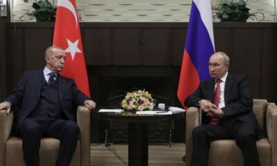أثتاء وداع أردوغان..بوتين يكشف عن "اختبار خضع له" وينصحه بتلقي لقاح "سبوتنيك "