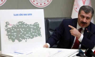 وزير الصحة التركي يعلن عن الولايات ذات الأعلى في حالات كورونا