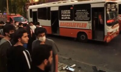 عشرات الإصابات في حادث اصطدام اتوبيس بحافلة ركاب بولاية مرسين