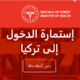 على المسافرين القادمين من خارج تركيا يجب عليهم ملء"استمارة الدخول الى تركيا