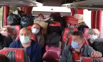 بالفيديو..مشاهد كارثية داخل حافلة ركاب في إسطنبول والشرطة تتابع