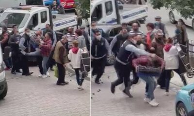 توقيف ضباط شرطة بعد اعتدائهم على بائع متجول في إسطنبول (فيديو)