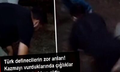 أتراك يحاولون استخراج الكنوز فيصـدمون بأمور مخيـفة غير متوقعة "فيديو"