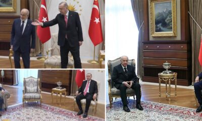 لماذا طلب اردوغان من رئيس حزب السعادة الجلوس بعيدا عنه
