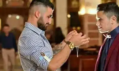 فضيحة مدوية.. حفل زفاف لشابين مثليين في معقل عائلة بشار الأسد