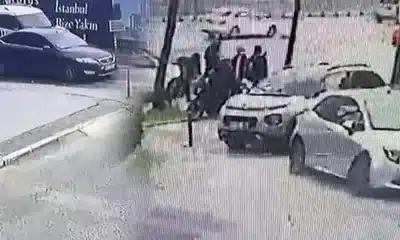 مهاجمان ينفذان عملية سرقة في أحد شوارع إسطنبول "فيديو"