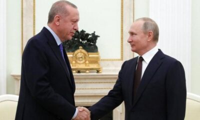 أردوغان لبوتين: "تركيا لن تعترف بأي إجراء يؤثر على سيادة أوكرانيا وسلامة أراضيها"