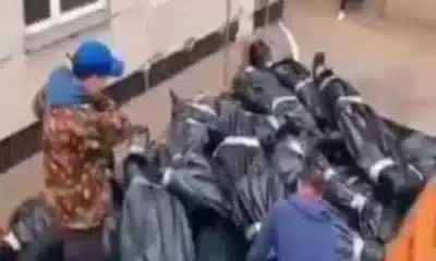 الجثة العجيبة في أوكرانيا.. تدخن السيجارة وتتصدر التريند العالمي (فيديو)