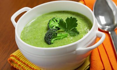 طريقة عمل شوربة البروكلي