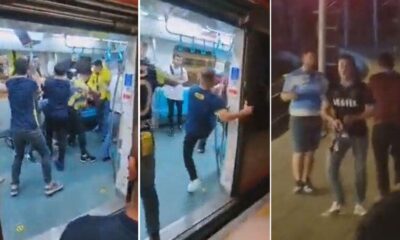 بين مشجعين .. شجار في محطة مرمراي في اسطنبول (فيديو)