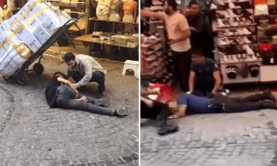 إصابة 7 بينهم شرطي باشتباك مسلح في منطقة الفاتح بإسطنبول (فيديو)