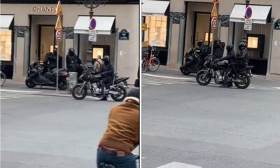 فيديو.. عملية سرقة “فاخرة” لمتجر شانيل في وضح النهار!