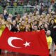 أردوغان يهنئ سيدات "وقف بنك" بإحراز بطولة أوروبا للكرة الطائرة