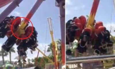بالفيديو ..لحظات تحبس الأنفاس داخل مدينة الملاهي بولاية أنطاليا