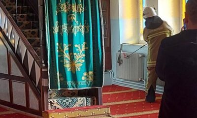 طوله مترين.. ثعبان يتسبب بذعر المصلين في مسجد بولاية بورصة