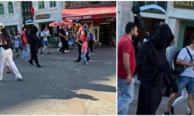 كان يتجول في الشوارع... صور أولية للشاب الذي أحرق نفسه أمام برج غلطة وبيان عاجل من الوالي