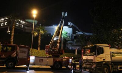 اندلاع حريق في مول تجاري في إسطنبول