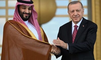 أردوغان يجري محادثة هاتفية مع ولي العهد السعودي