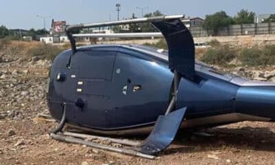 حادث طائرة مروحية في إزمير