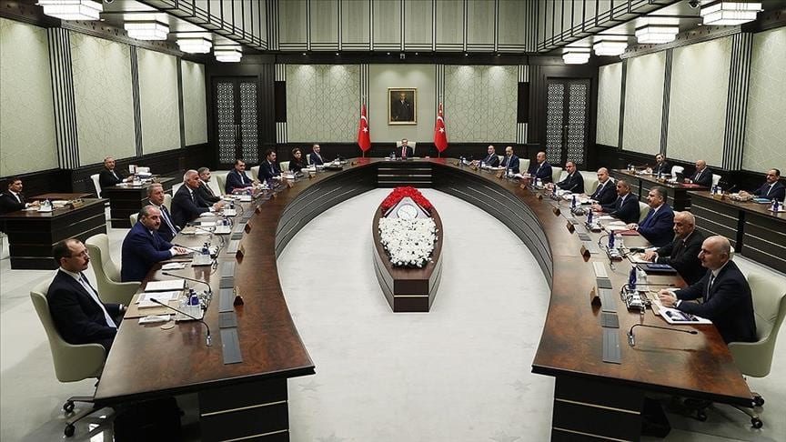 أردوغان يترأس اجتماع الحكومة في أنقرة