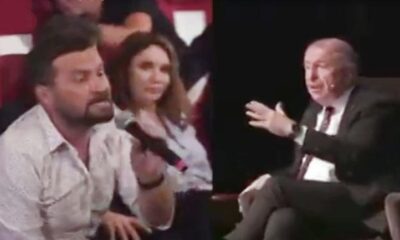 بالفيديو: جدال حاد بين صحفي مناصر للسوريين وبين أوميت اوزداغ