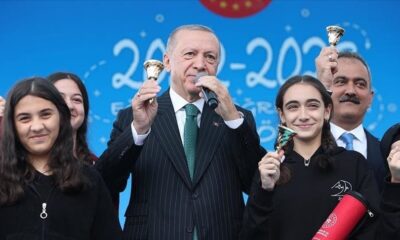 أردوغان يتمنى التوفيق للطلبة والمعلمين ببداية العام الدراسي
